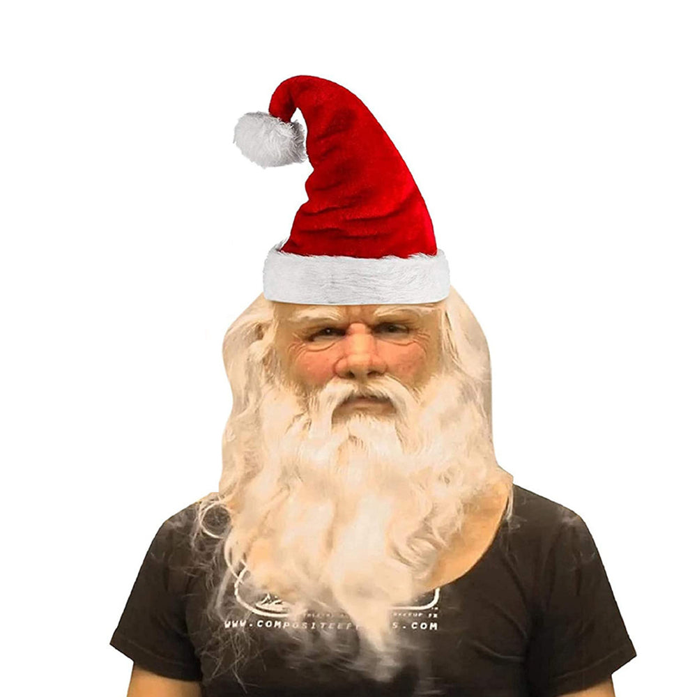 Karaktermaske i lateks for profesjonelt cosplay og temafester.