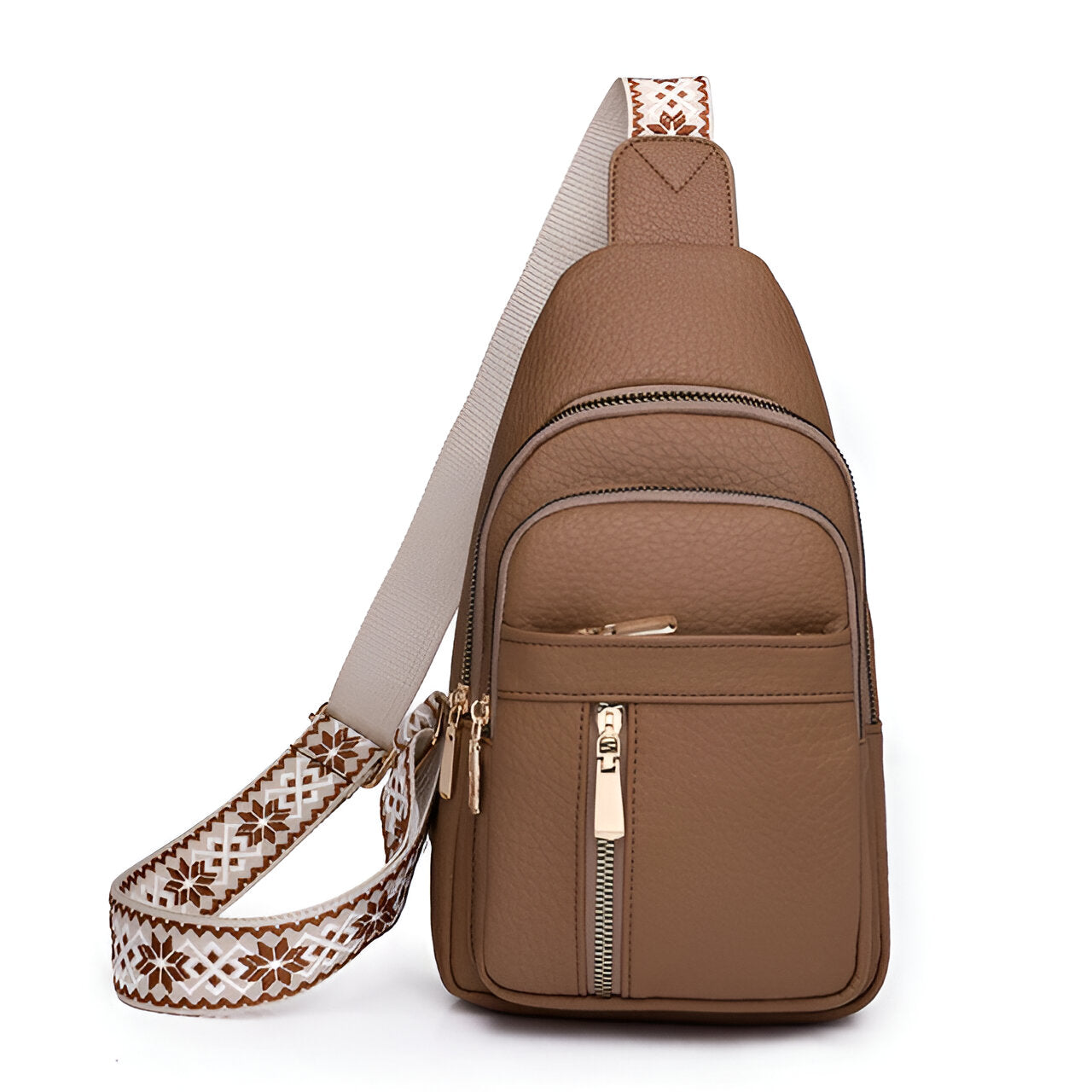 Funksjonell anti-tyveri crossbody veske i slitesterk nylon. Vanntett reiseveske med RFID-blokkering for trygge eiendeler.