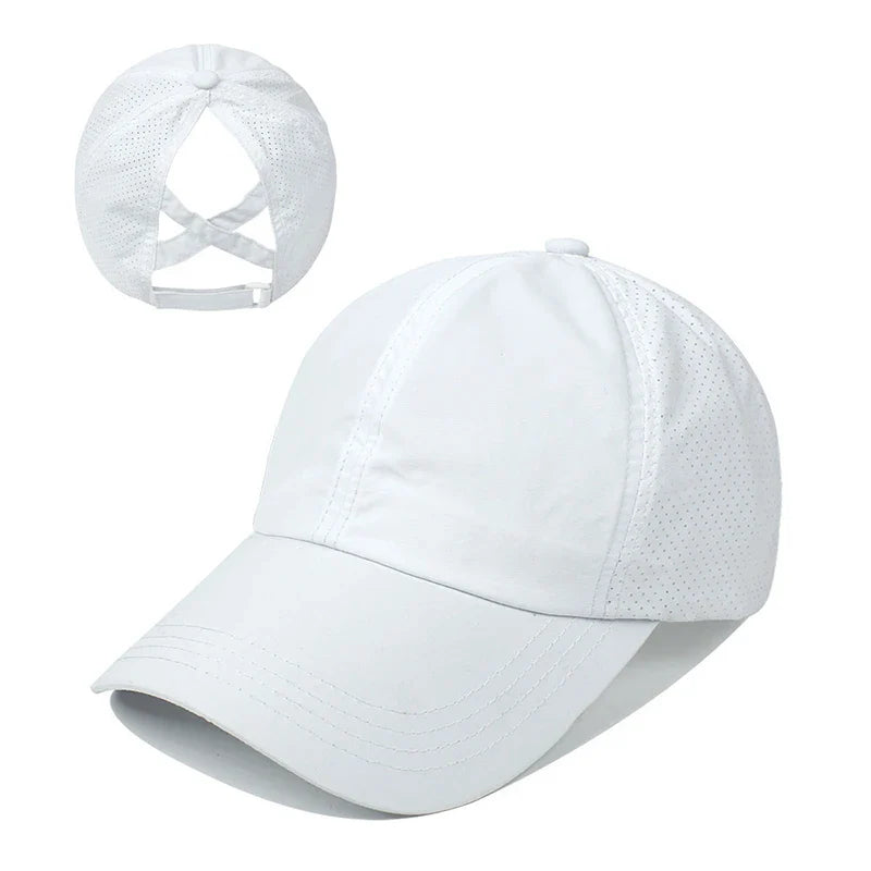 Baseballcap unisex, pustende og justerbar. En sporty og praktisk fritidscap for alle anledninger.