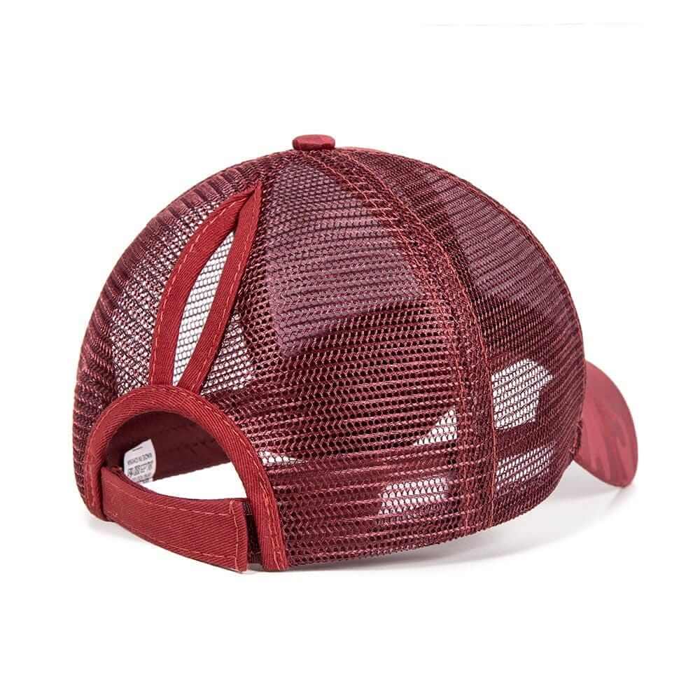 Enkel og funksjonell hestehale baseballcaps, unisex bomullslue for sport, hverdag og solbeskyttelse. Justerbar.