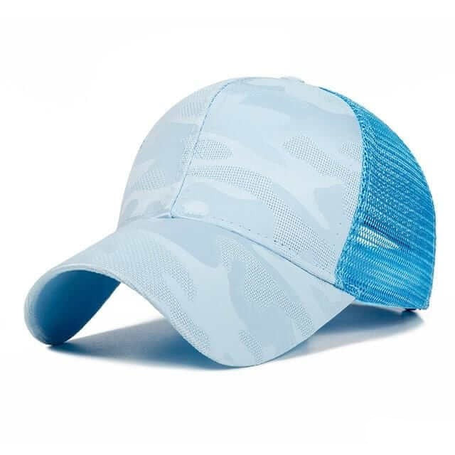 Justerbar unisex hestehale baseballcaps for alle, ideell som sportscaps og solbeskyttelse om sommeren.