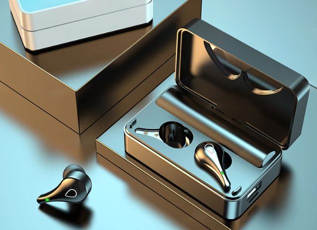 Høykvalitets trådløse Bluetooth in-ear øretelefoner med dyp bass og krystallklar lyd.