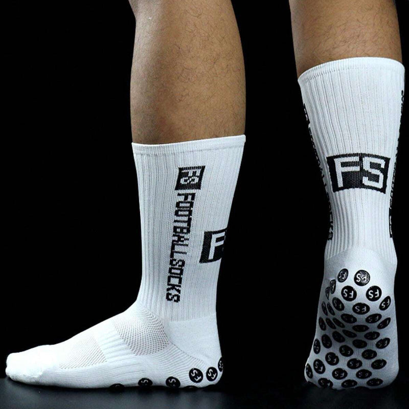 Unisex grip fotballsokker for optimal ytelse, anti-skli teknologi, og komfort på banen.
