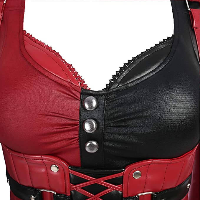 Unisex Harley Quinn antrekk, stilig for både menn og kvinner som vil kle seg ut som Jokers makker.