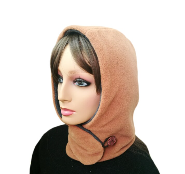 Praktisk unisex balaclava lue. Varmt hetteskjerf og nakkevarmer for kalde vinteraktiviteter.