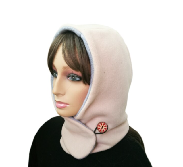 Unisex hetteskjerf: Varmt, stilfullt og komfortabelt for vinteren. Fungerer som balaclava og lue.