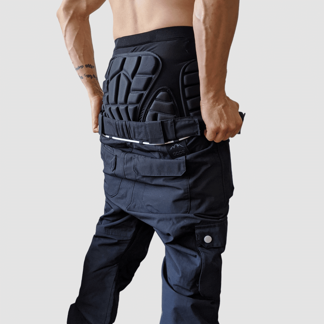 Beskyttende skishorts for menn og kvinner. Viktig sikkerhetsutstyr for trygg alpint og snøsport.