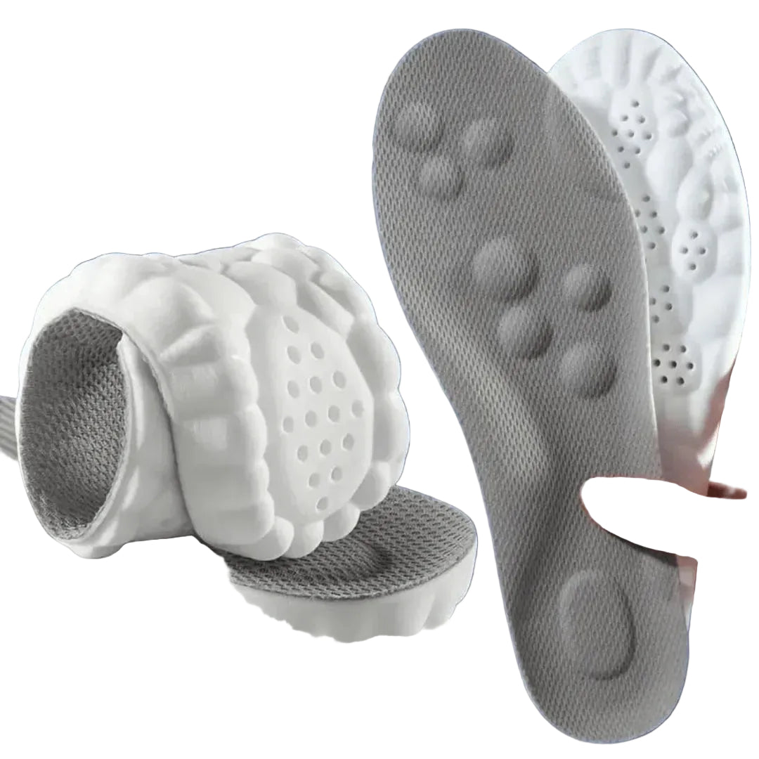Unisex innleggssåler for optimal komfort og fotstøtte i alle sko, lindrer fotsmerter.