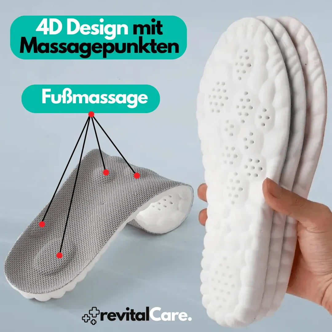 Praktiske innleggssåler for unisex sko, perfekt for demping og fotstøtte under daglig aktivitet.