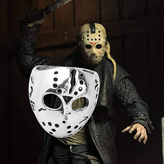 Den ikoniske Jason Maske ringen i rustfritt stål. Et filminspirert smykke for skrekkfans.