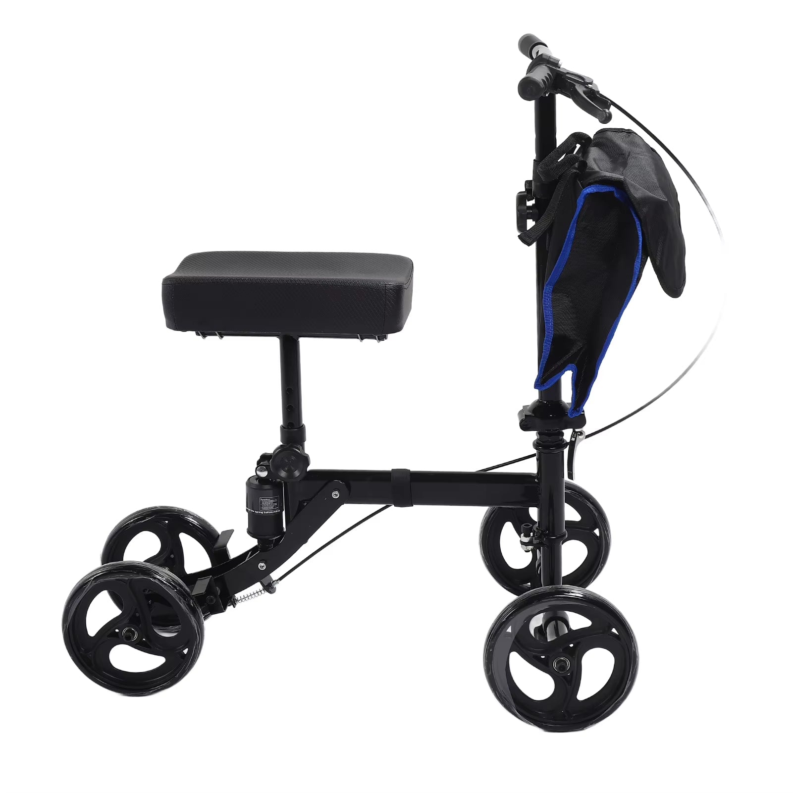 Ergonomisk og sammenleggbar knescooter, et trygt mobilitetshjelpemiddel for rehabilitering og god støtte.