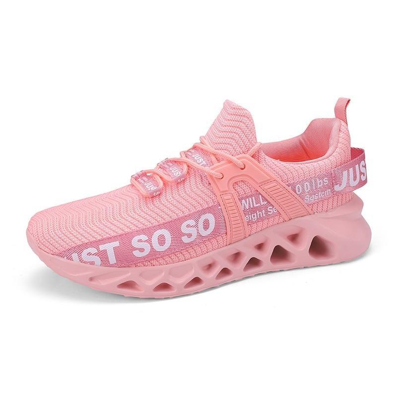 Unisex-Laufschuh, atmungsaktiv, stoßdämpfende Sohle, für Herren, modisches Farbmuster