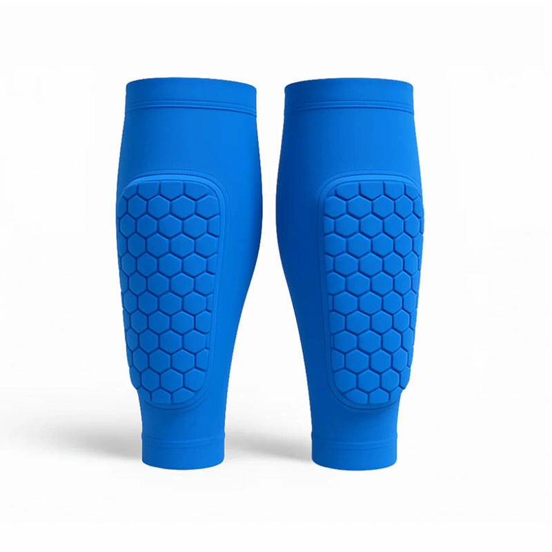 Atletiske leggbeskyttere med ergonomisk passform. Designet for maksimal beskyttelse og komfort under intens ski- og fotballtrening.