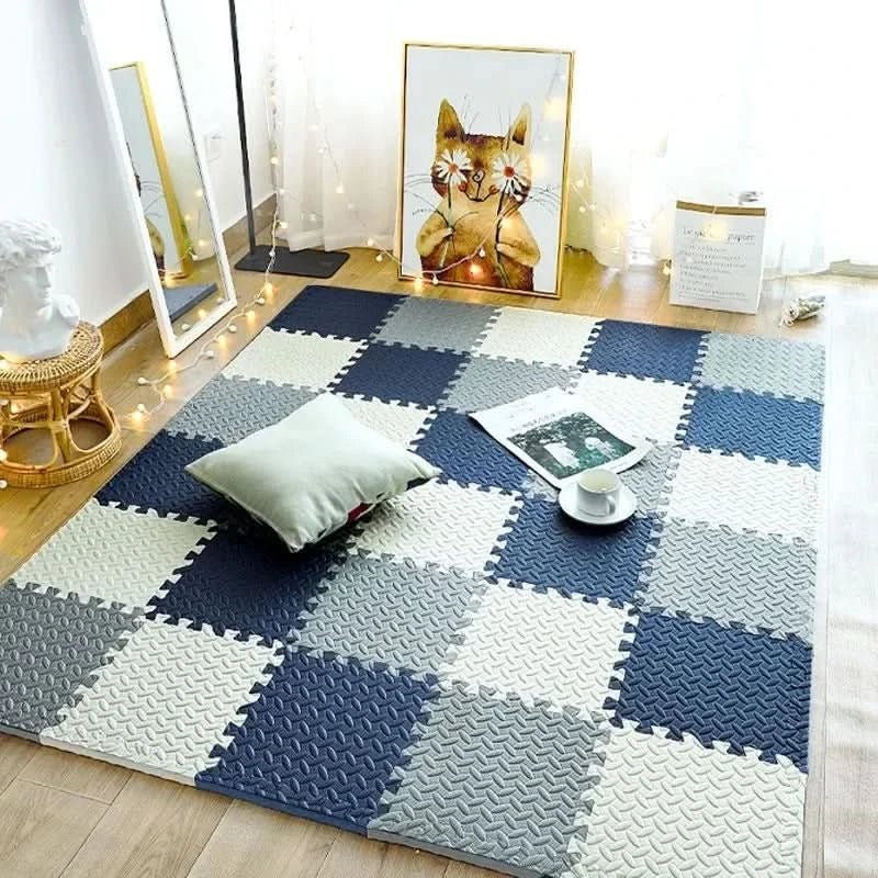 Unisex lekematte for baby: tykk, myk, komfortabel og barnesikker. Perfekt for utforskning og lek på gulvet.
