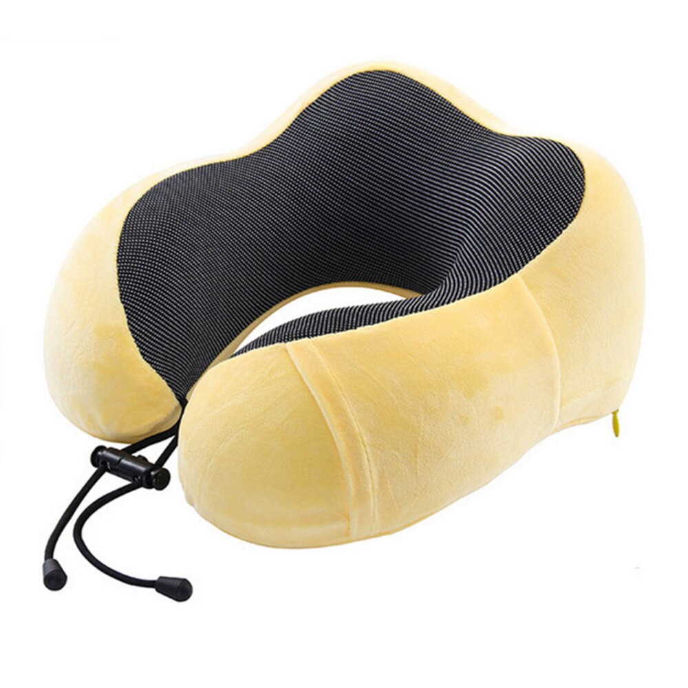 Ergonomisk reisepute med memory foam for optimal nakkestøtte. Ideell for lange turer og flyreiser.