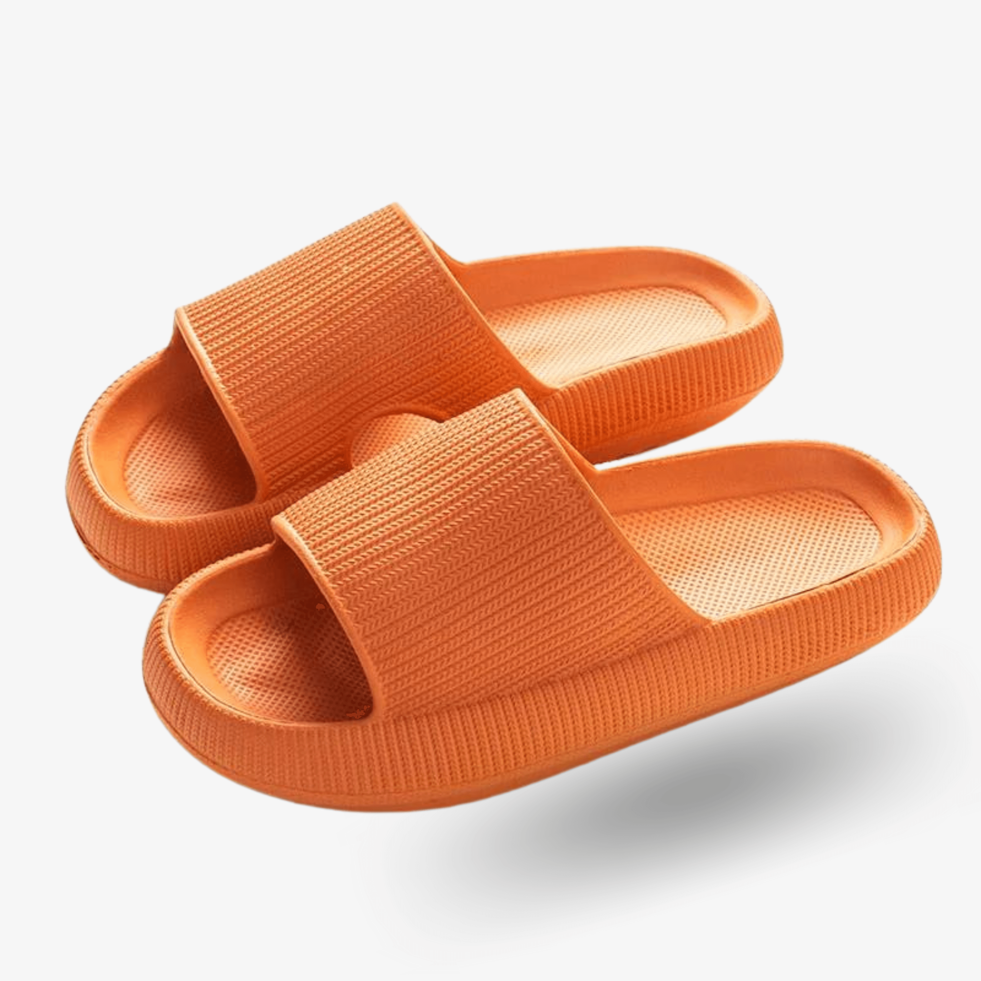 Unisex komforttøfler, myke og sklisikre, egnet som sandaler for hjem og ute.