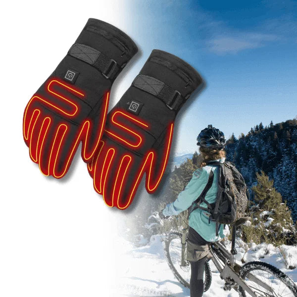 Stilige unisex oppvarmede hansker for menn og kvinner. Essensielt vinterutstyr som gir komfort og varme.