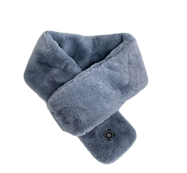 Unisex oppvarmet skjerf for menn og kvinner. Essensielt vintertilbehør som holder nakken varm og stilfull.