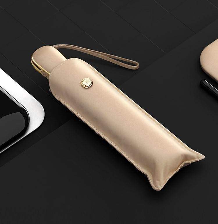 Robust unisex paraply, kompakt og lettvekt, med UV-beskyttelse og automatisk åpning. Perfekt for reise.