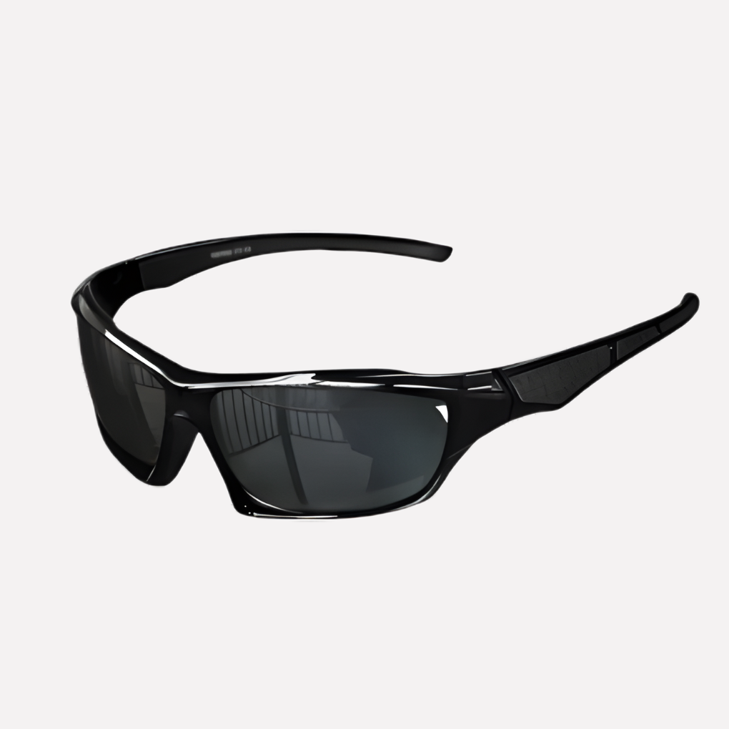 Unisex polariserte solbriller. Allsidig UV400 sportsbrille for menn og kvinner, passer alle utendørs sporter.