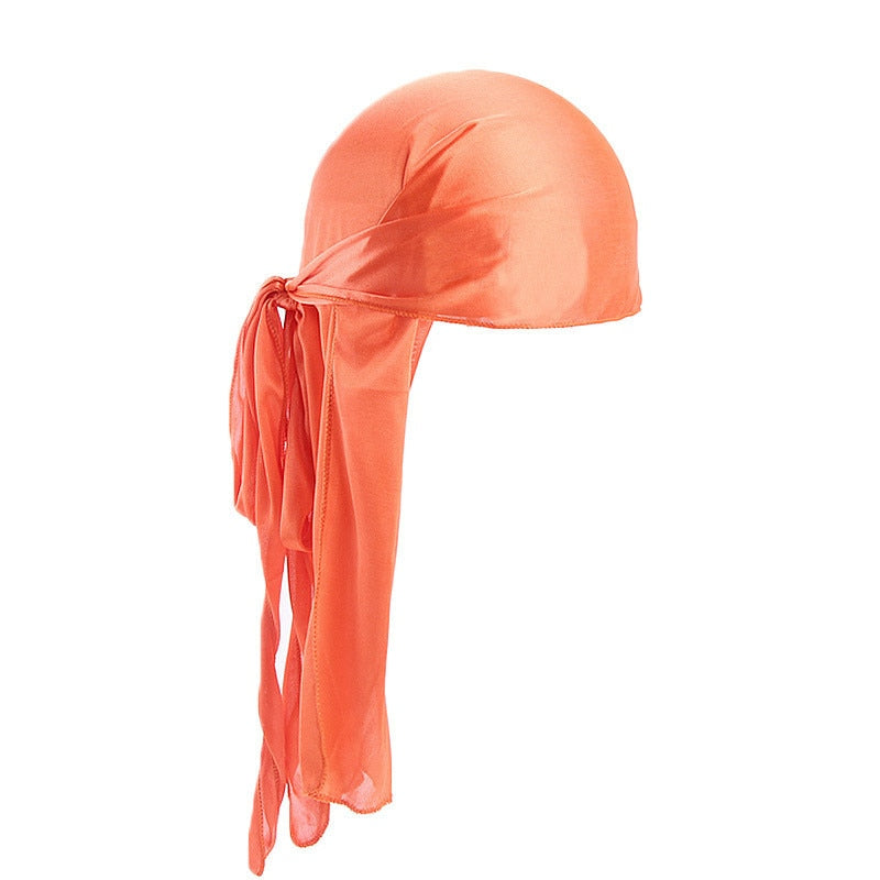 Fløyel durag for styling og pleie; dens pustende design sikrer perfekte og sunne bølger.