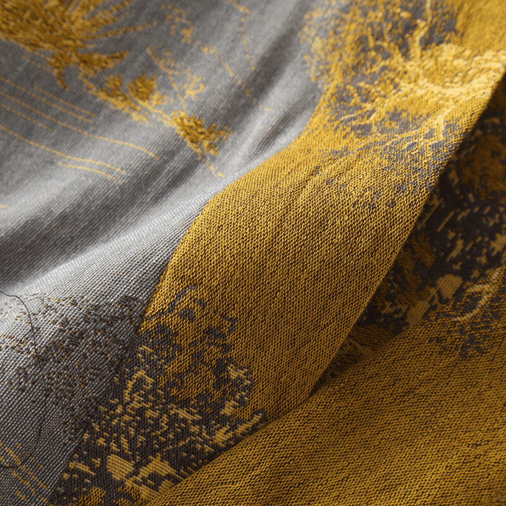 Retrodesignet unisex kimono badekåpe for stil og komfort. Perfekt for hjemmetøy og spa-øyeblikk.
