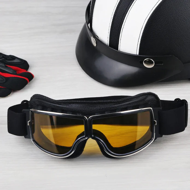 Optimal beskyttelse med disse unisex beskyttelsesbrillene for trygg motorsykkelkjøring.