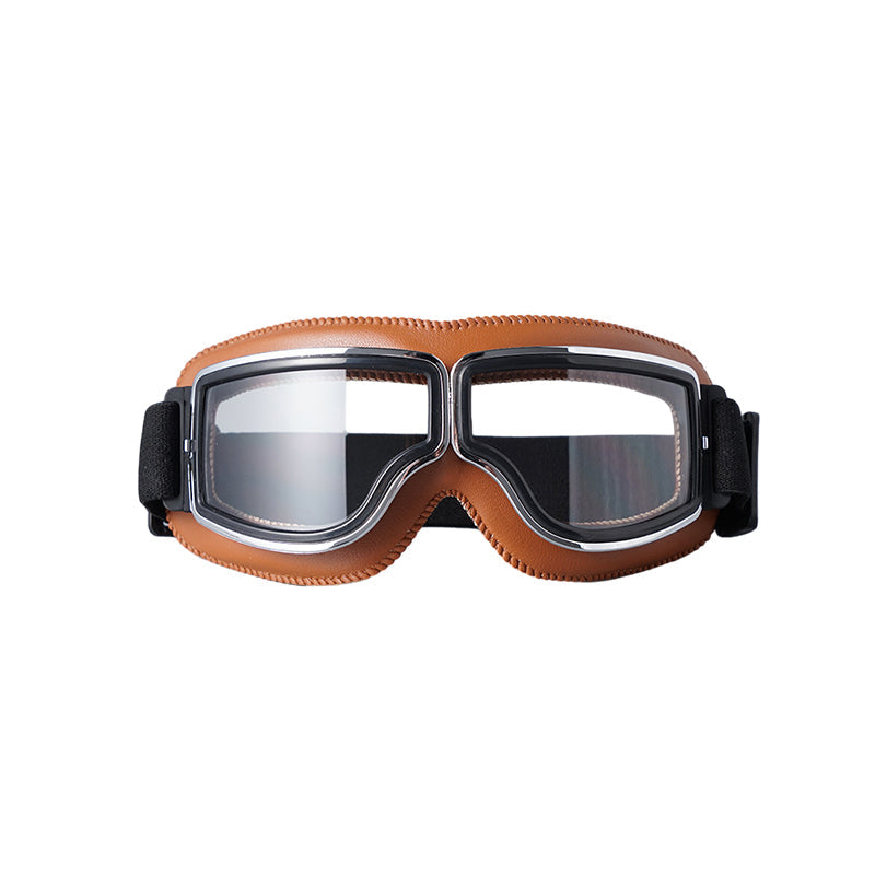 Vintage motorsykkel goggles for menn og kvinner, et must for komplett MC-utstyr.