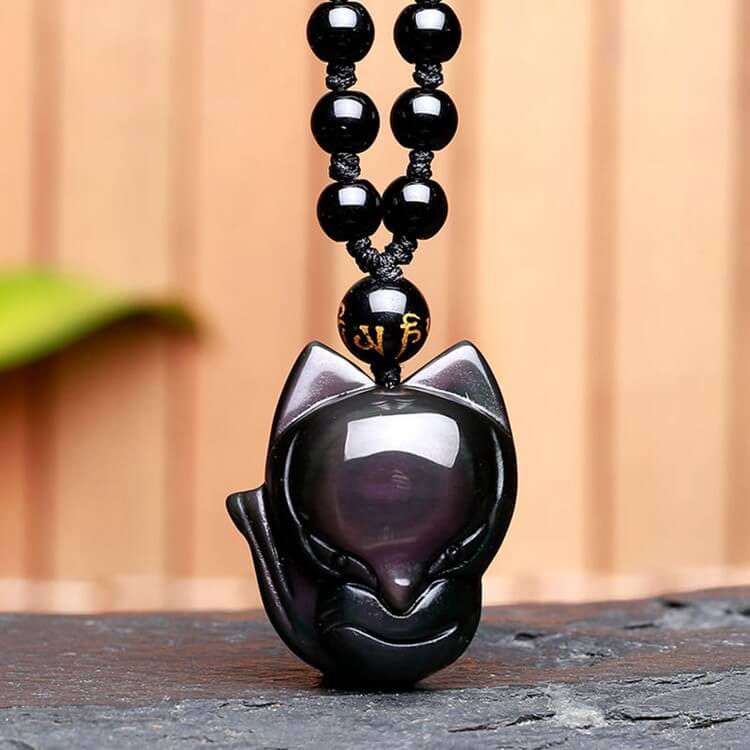 Gi en Reveånd amulett for lykke og beskyttelse. Unisex spirituelt smykke, perfekt gave.