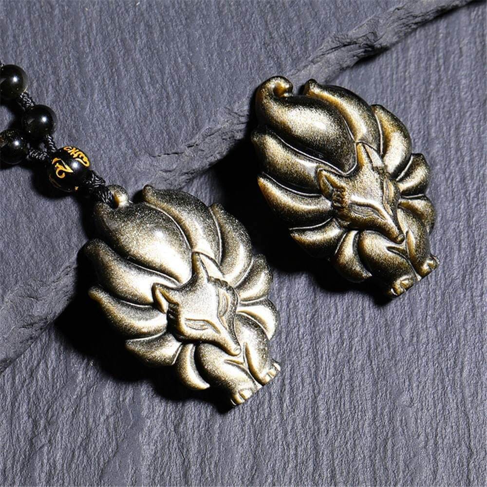 Unikt Reveånd amulett smykke. Unisex design for lykke, beskyttelse og visdom. Kraftfull spirituell gave.