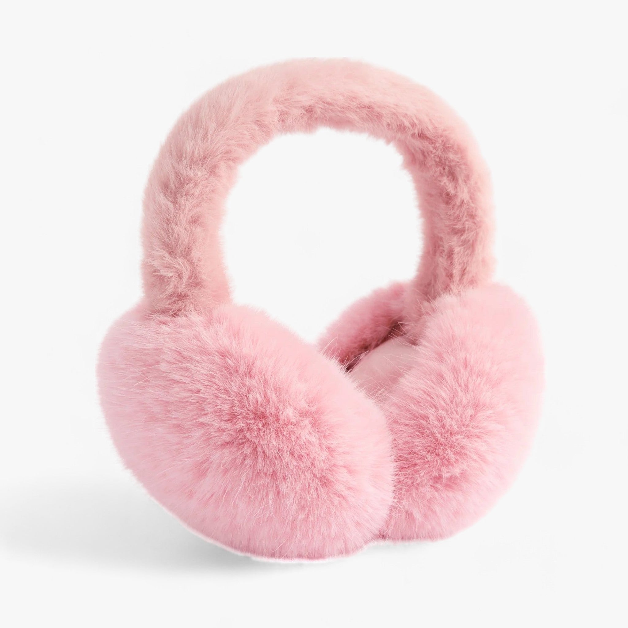 Hold ørene varme med disse sammenleggbare fuskepels ørevarmerne, unisex design.