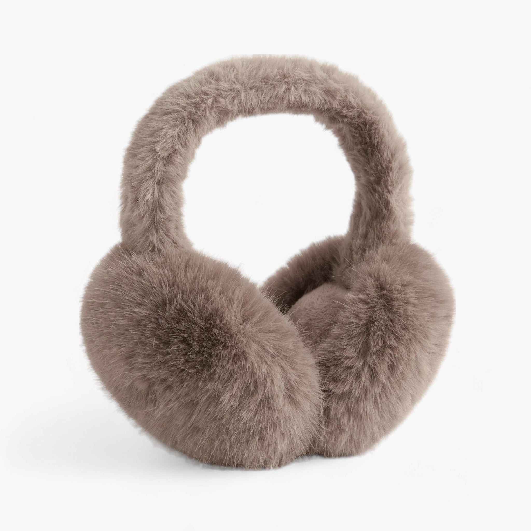 Vinterens beste venn: varme fuskepels ørevarmere som kan foldes, unisex og myke.