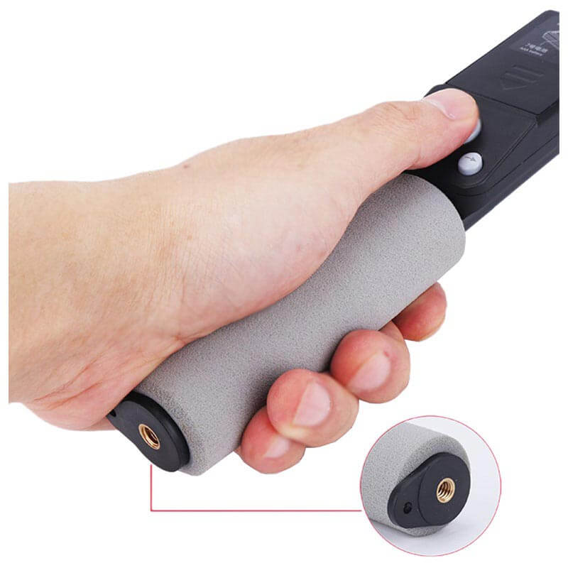 Allsidig selfie-pinne med 360° rotasjon, Bluetooth og uttrekkbar arm for mobilvideo.