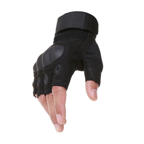 Unisex slitesterke taktiske hansker for utendørsbruk, god beskyttelse og pustende design.