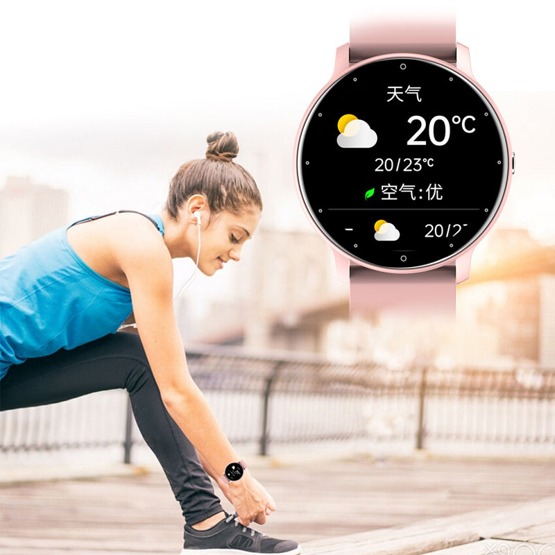 Unisex smartklokke med digital skjerm, perfekt for multisport, helsesporing og daglig aktivitet.
