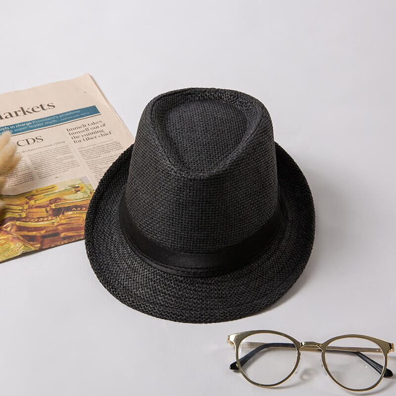 Unisex sommer Trilby, håndlaget, stilig følgesvenn for festivaler og utendørsarrangementer