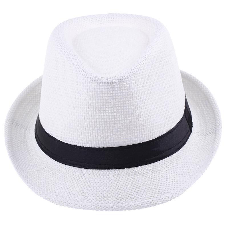 Unisex sommerhatt, Trilby-stil, håndlaget, beskytter mot sol, ideell for reise og ferie
