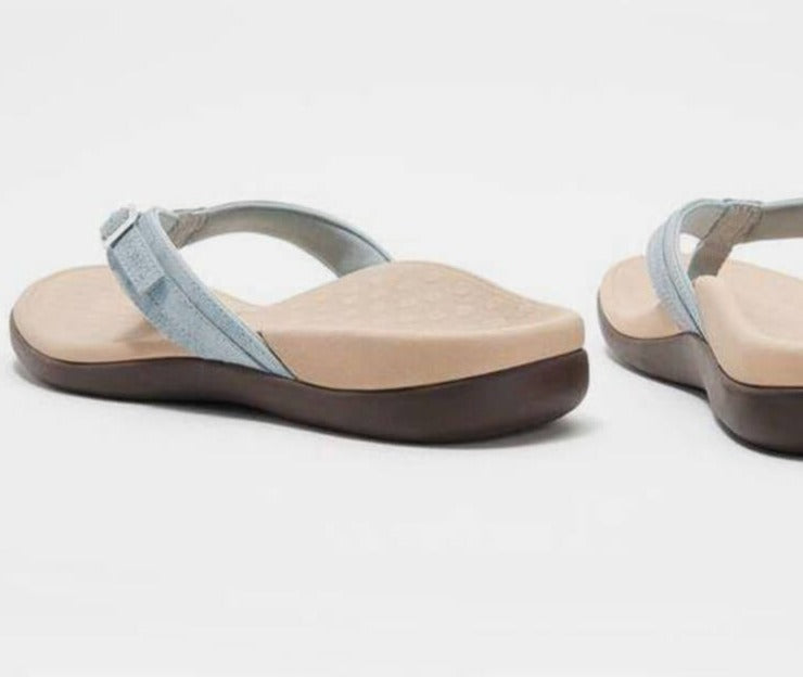 Sklisikre og lette flip-flops for sommerbruk, gir trygghet og komfort på strand. Unisex fottøy.