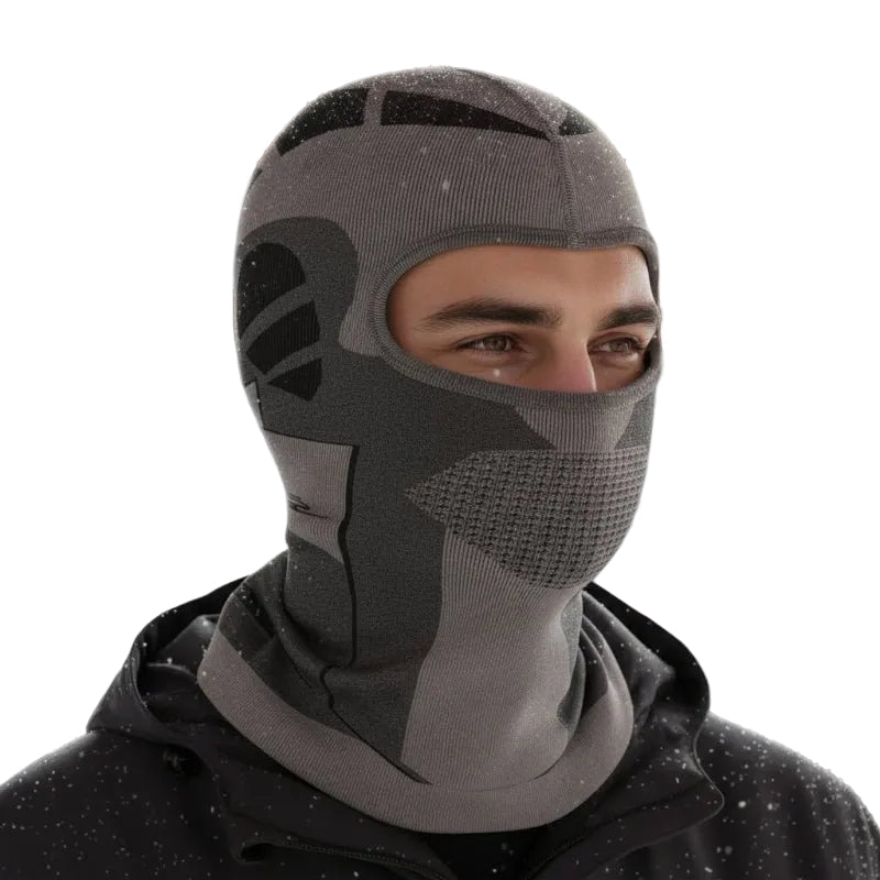 Unisex termisk balaklava i myk fleece for vinteraktiviteter. Varm hodebeskyttelse mot kulde for ski og snowboard.