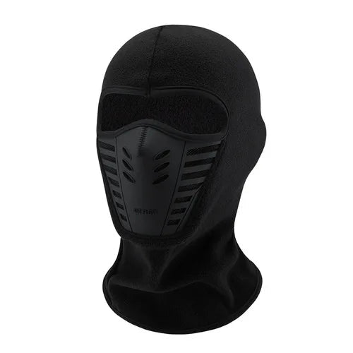 Allsidig termisk balaklava i fleece, kan brukes under hjelm. Perfekt for ski, snowboard og vinterutendørs.