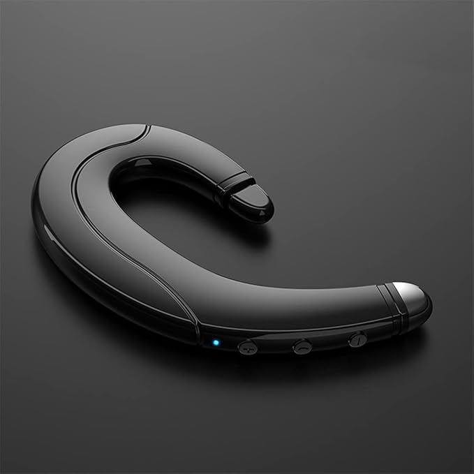 Trådløst Bluetooth hodesett med beinledningsteknologi. Unisex design for musikk og samtaler, enkel tilkobling.