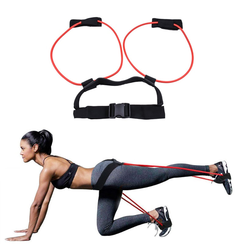Unisex treningsbånd for effektiv styrketrening av rumpe og lår. Ideelt for hjemmetrening.