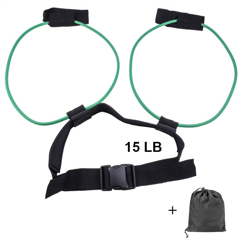 Treningsbånd for å tone og styrke rumpe og lår effektivt. Flott for fitness og hjemmebruk.