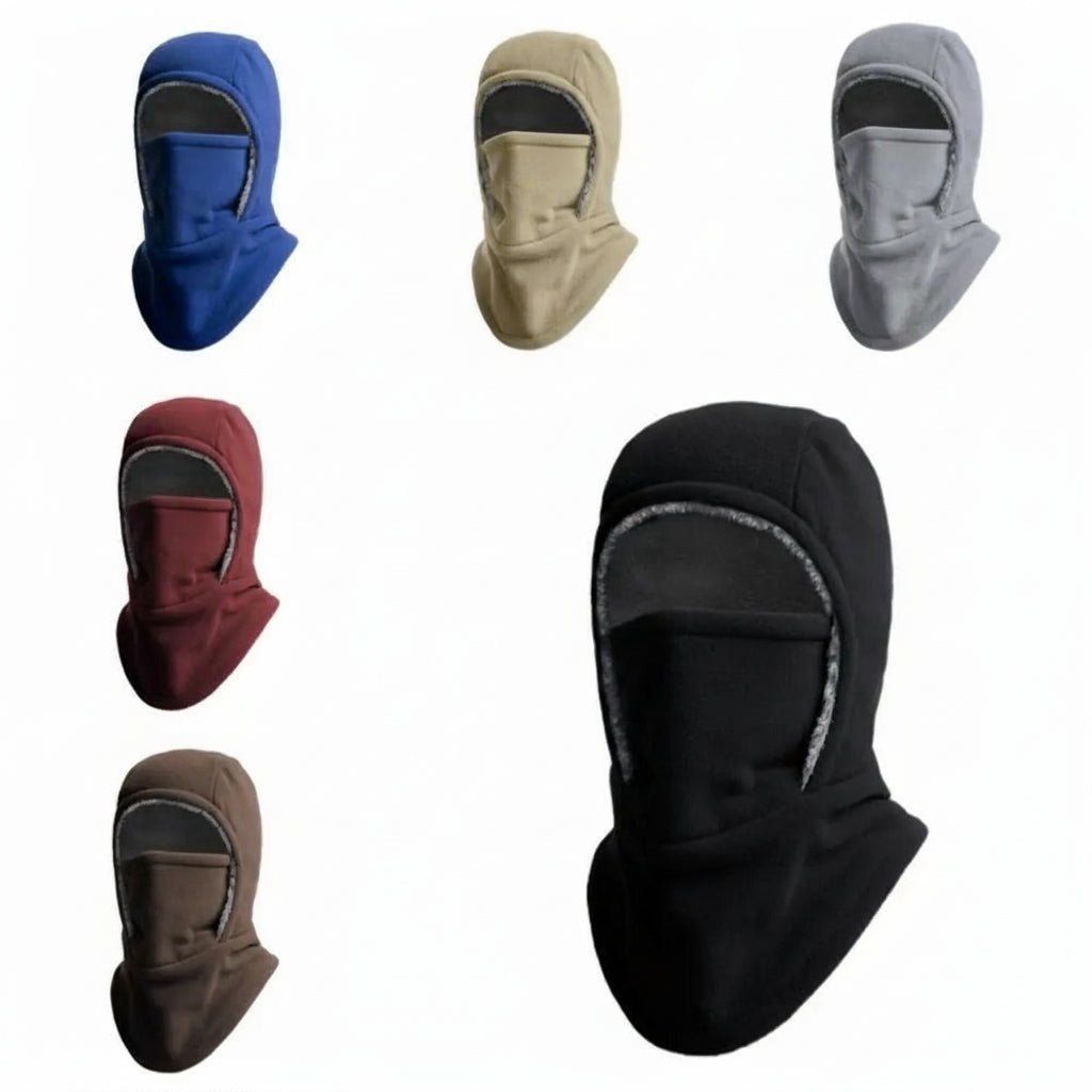 Allsidig vindtett balaklava for løping, fotturer og sykling. Unisex design for kalde dager.
