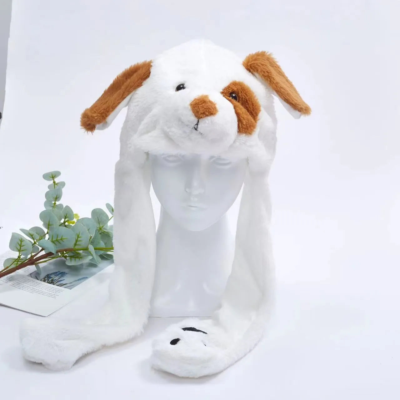 Morsom unisex lue med ører som beveger seg, ideell for fest.