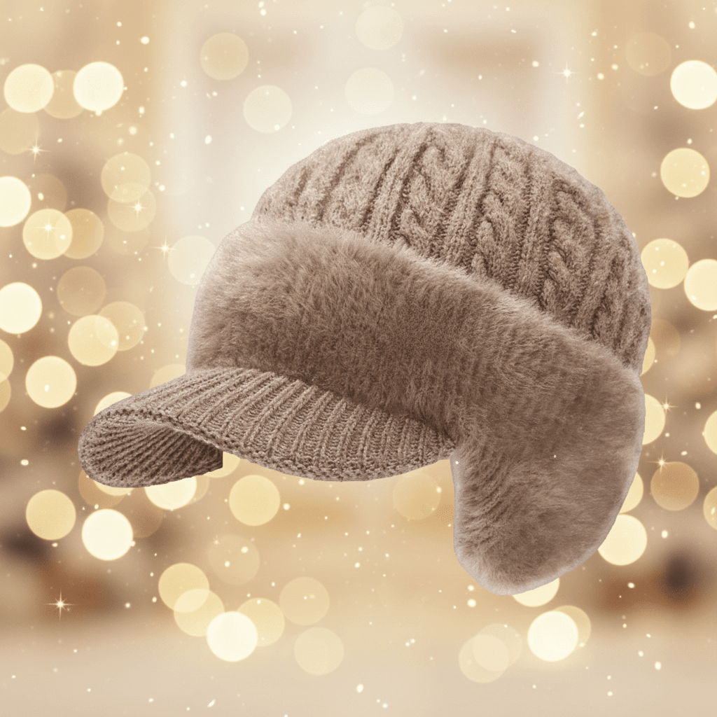 Kuldebeskyttende varmelue med hørselvern for vintersport og utendørsarbeid. Unisex design.