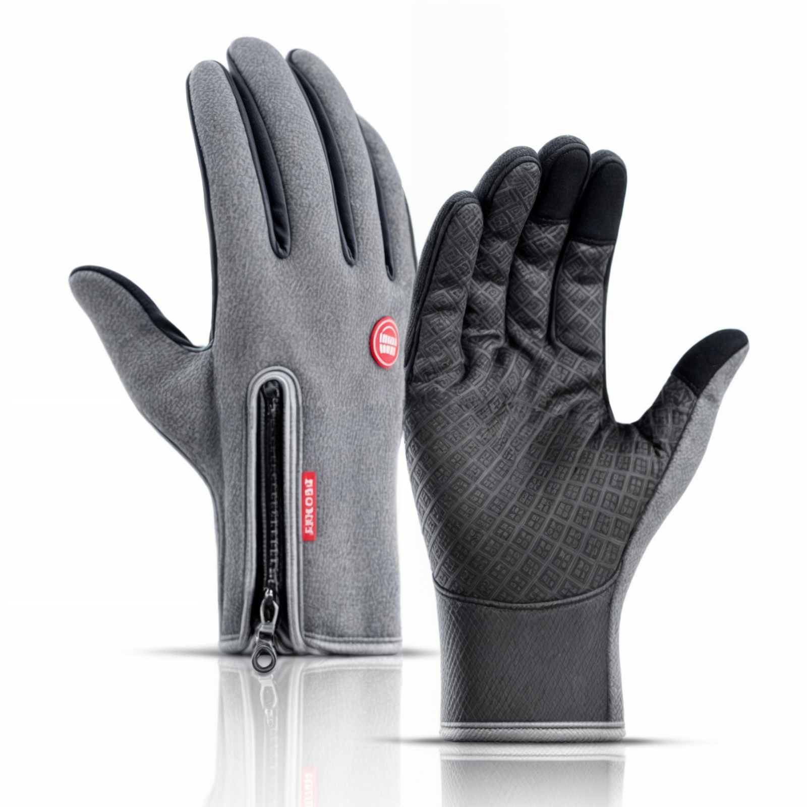 Ergonomiske, vanntette unisex-termohanskene med gripevennlig håndflate for bedre grep