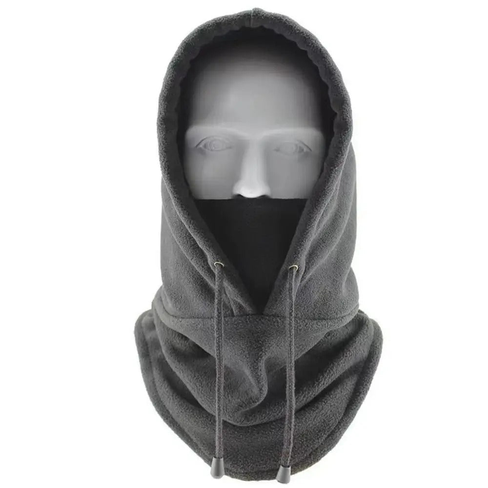 Unisex skimaske i polarfleece, vindtett og pustende, perfekt som hjelmtilbehør.