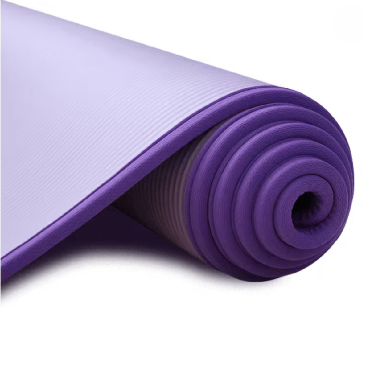 Komfortabel unisex yogamatte, ekstra tykk med optimalt anti-skli grep, egnet for alle typer trening.