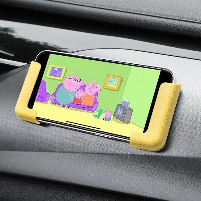 Enkel å montere selvklebende telefonholder. Universal løsning for bil og hjem.